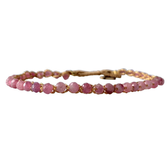 IBU Jewels | Armbånd | Jill Merlin, pink tourmalin