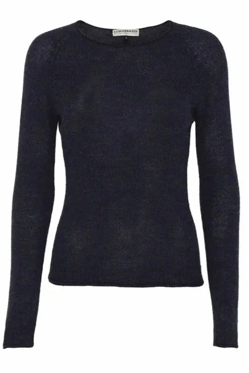 Gorridsen | Sweater | Afrodite Peru, midnight blue