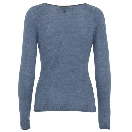 Gorridsen | Sweater | Afrodite Peru, fantasy blue
