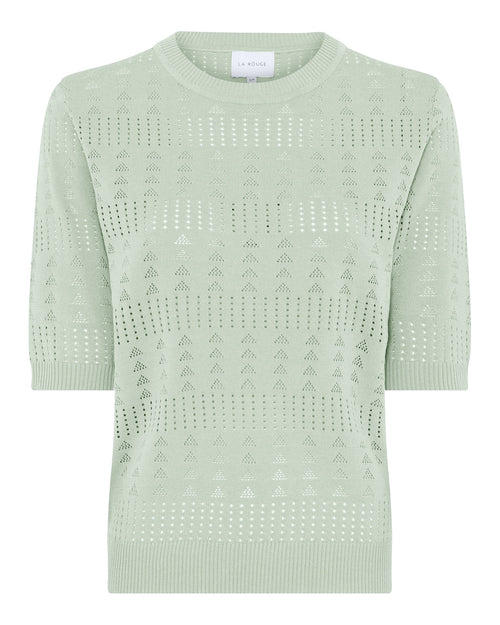 La Rouge | Bluse | Alma Knit, faded green