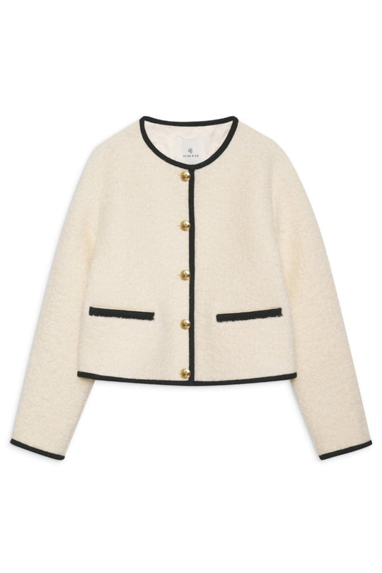 Anine Bing | Jakke | Logan Jacket, ivory - A-01-10223-IVY26