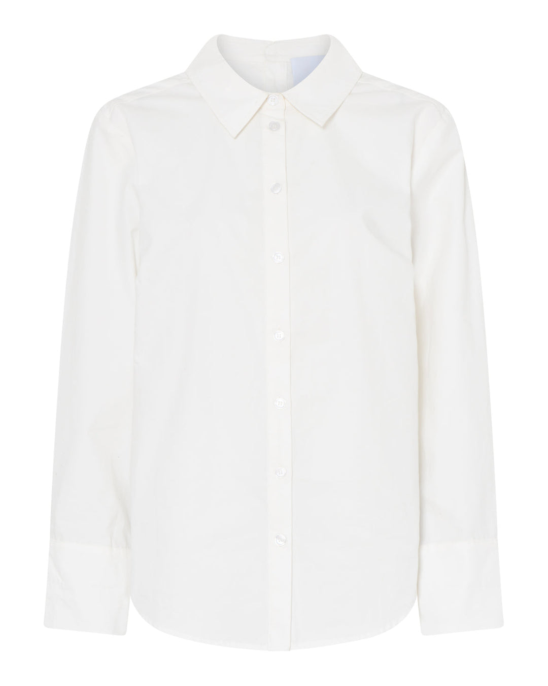 La Rouge Anna Shirt i Hvid – Klassisk Skjorte i 100% Bomuld