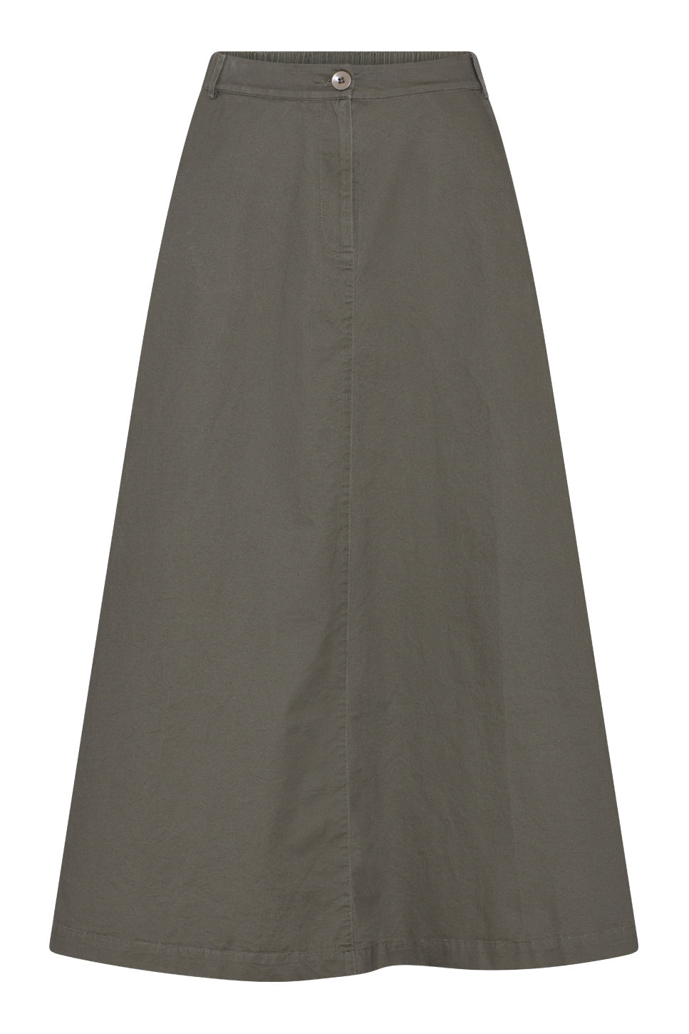 La Rouge Baggy Skirt i army green i A-form.