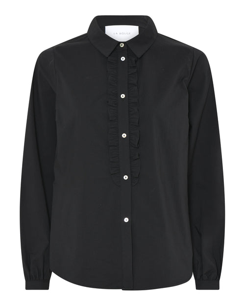 La Rouge | Skjorte | Bjørk Shirt, black