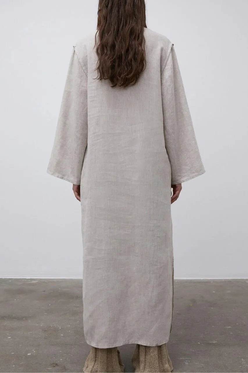 By Malene Birger | Raftaniand kjole, sand –