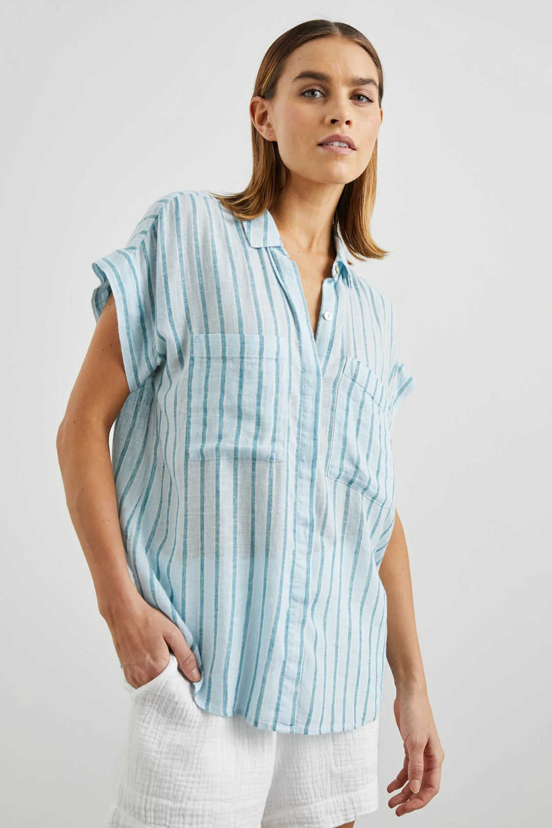 Rails | Skjorte | Cito Shirt, cambria stripe