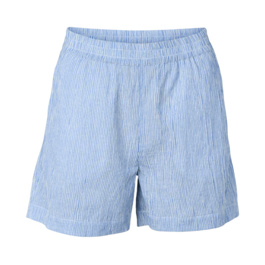 Basic Apparel Carol shorts riviera – lette shorts i økologisk bomuld med elastik.