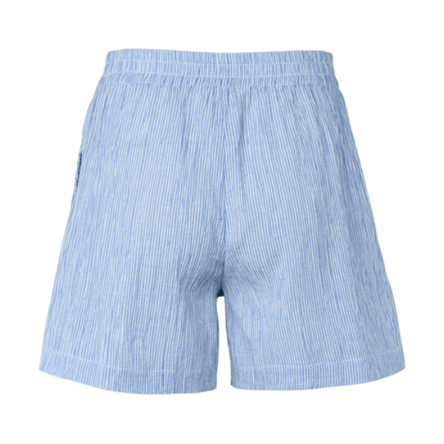Basic Apparel Carol shorts riviera – lette shorts i økologisk bomuld med elastik.