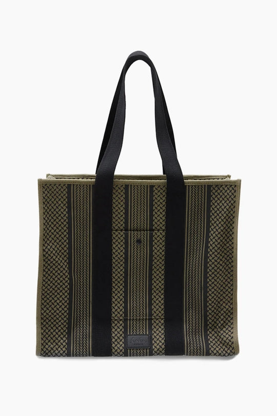 Lala Berlin | Shopper | Mason canvas, olive/black