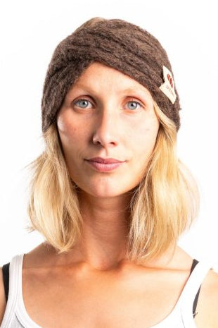 Coffee Beanies | Pandebånd | Headband, dark brown