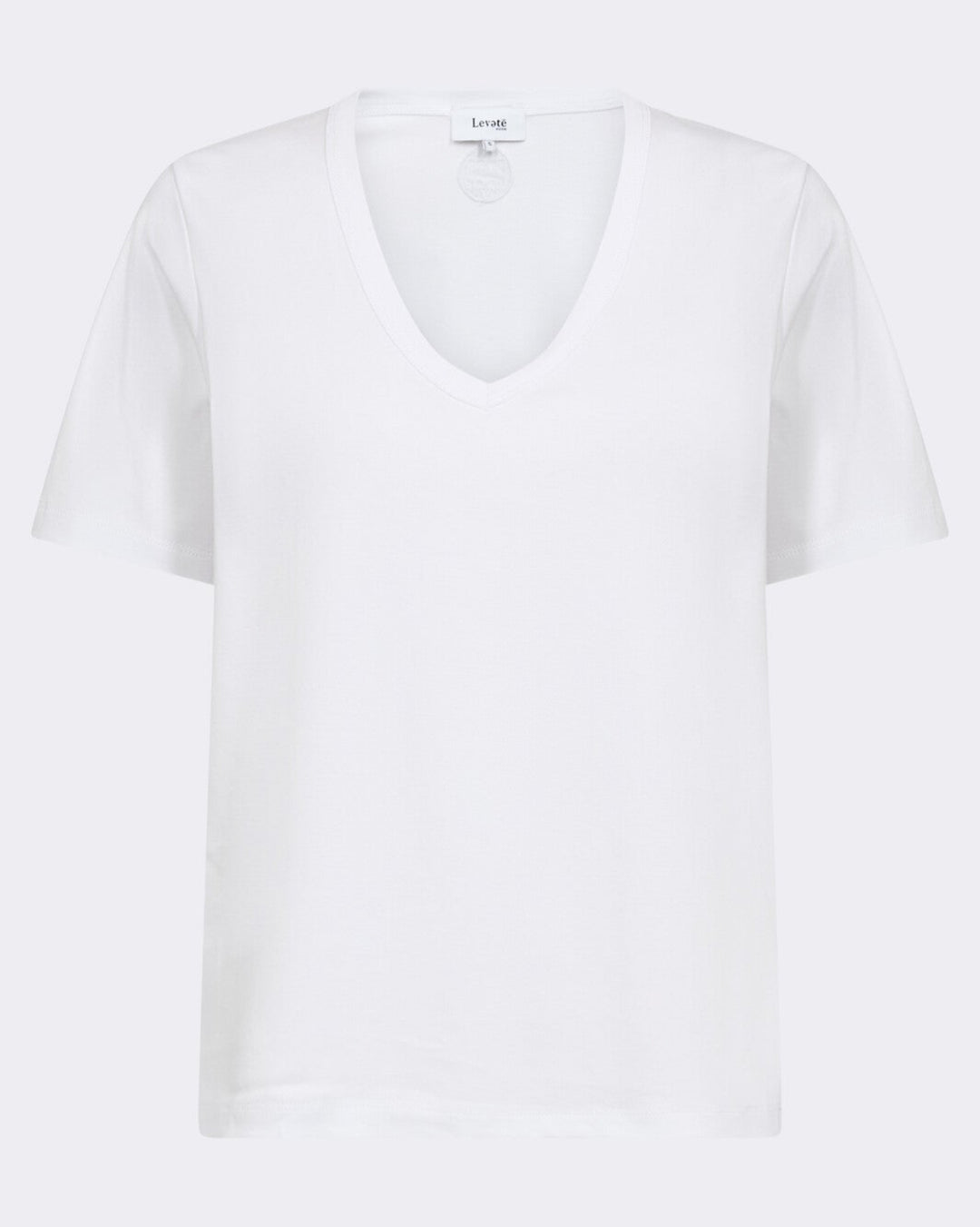 Leveté Room Paloma 2 T-shirt – klassisk T-shirt med V-hals og korte ærmer.