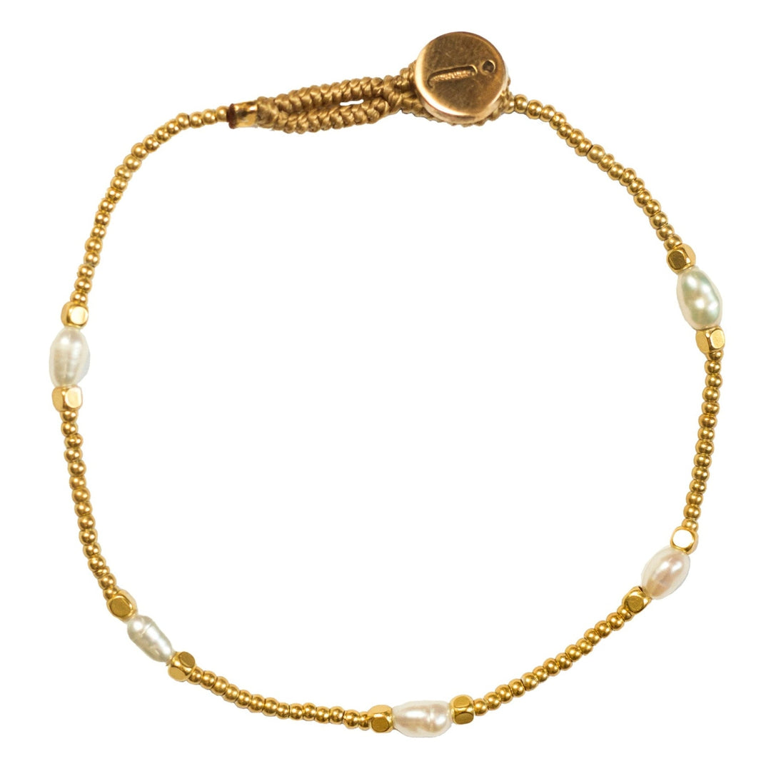IBU Jewels | Armbånd | Lulu Round, pearl