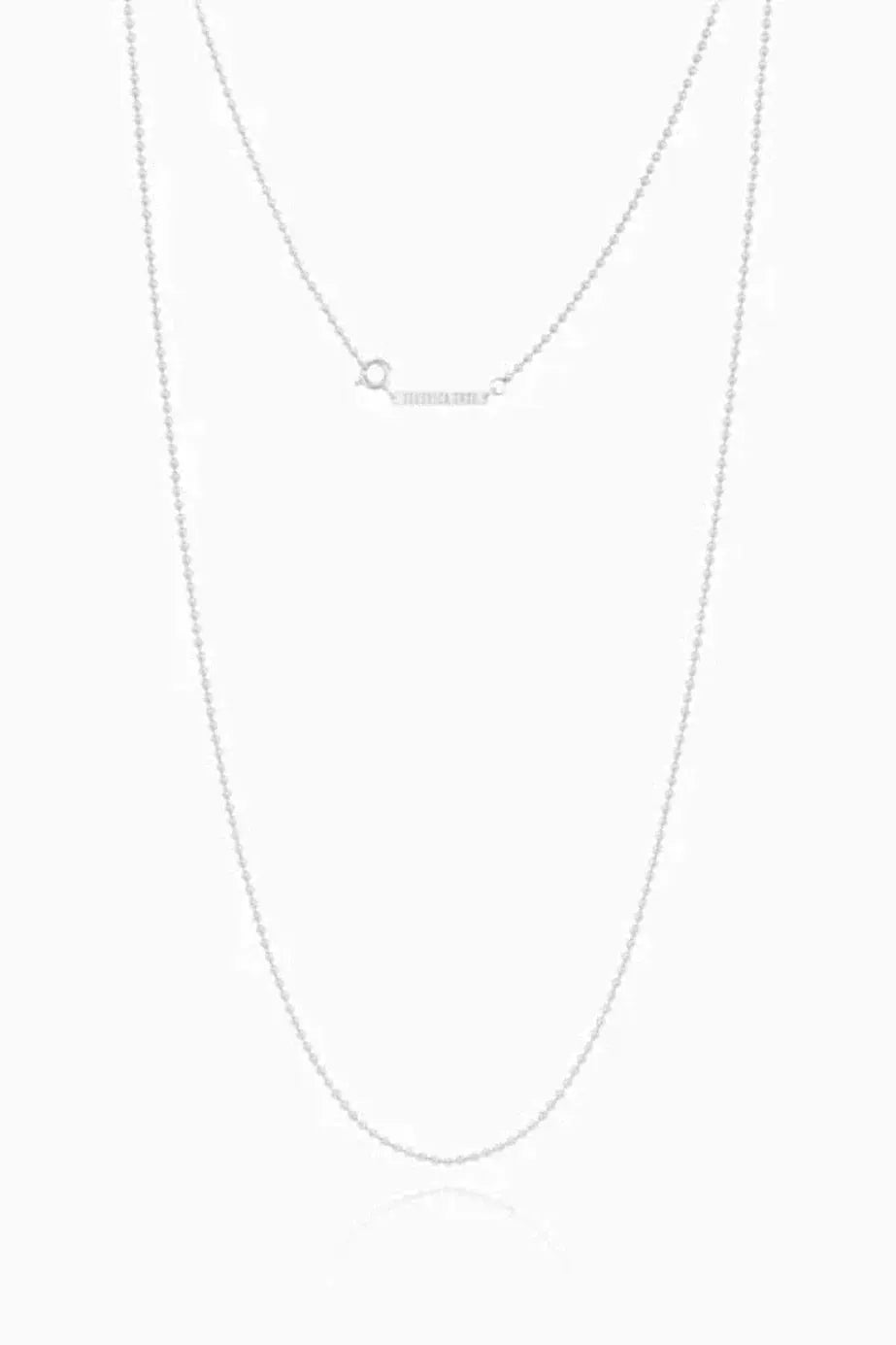 Halskæde | Federica Tosi Lace Long Ally, 925 sølvbelagt bronze