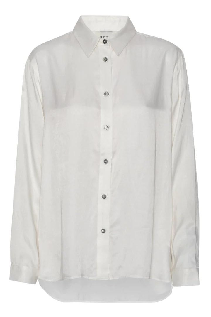 Beta Studios | OEKO-TEX - Skjorte | Flora Shirt, almost white