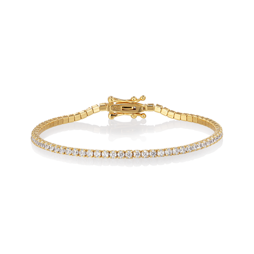 Alura | Armbånd | Grace 07, 18K guldbelagt 925 sterlingsølv