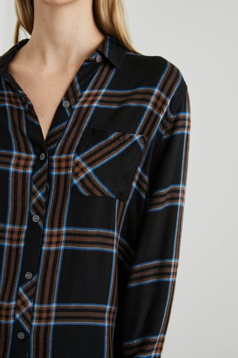 Skjorte | Rails Hunter shirt, Cobalt Chestnut