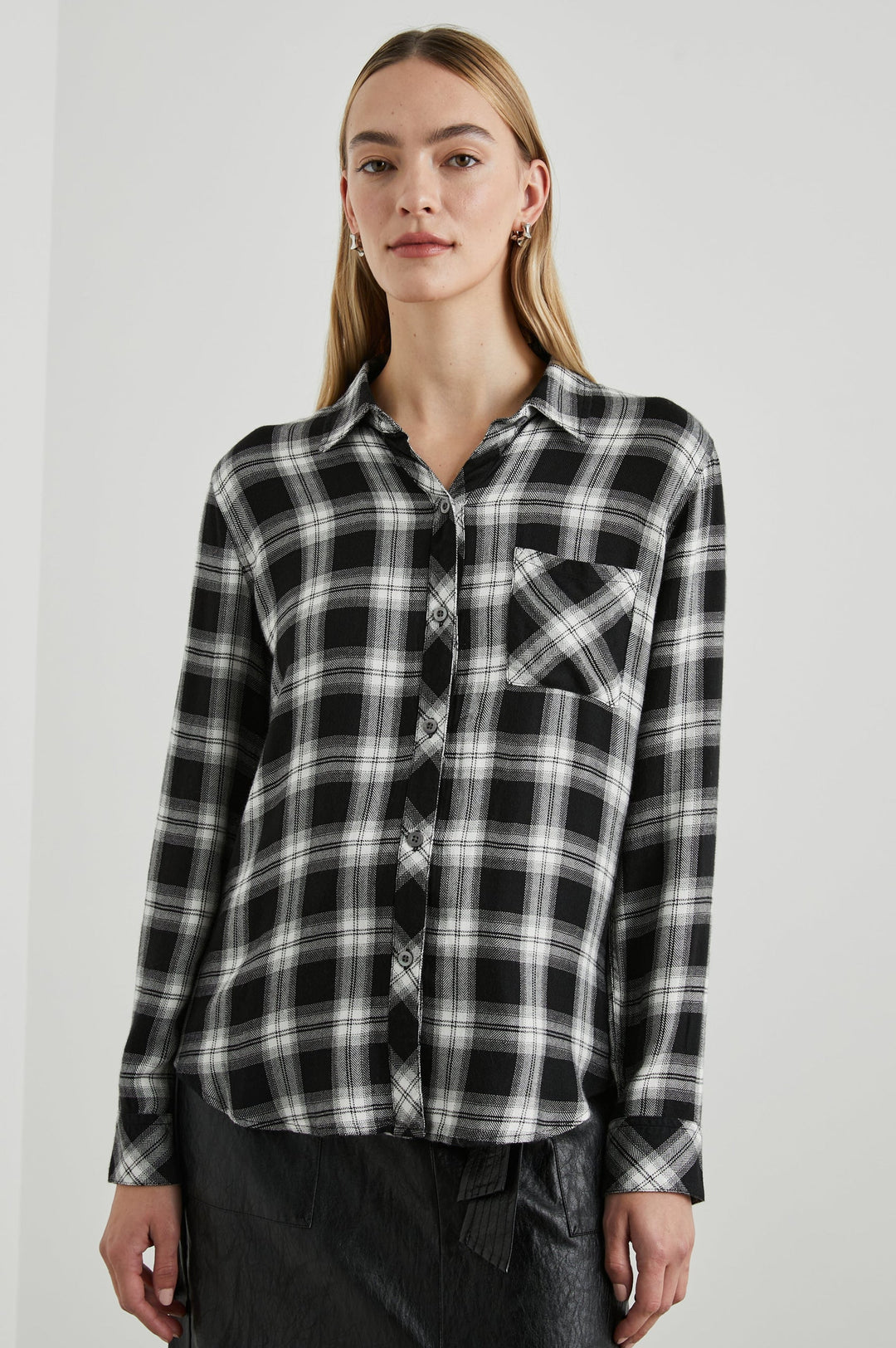 Skjorte | Rails Hunter shirt, midnight snow