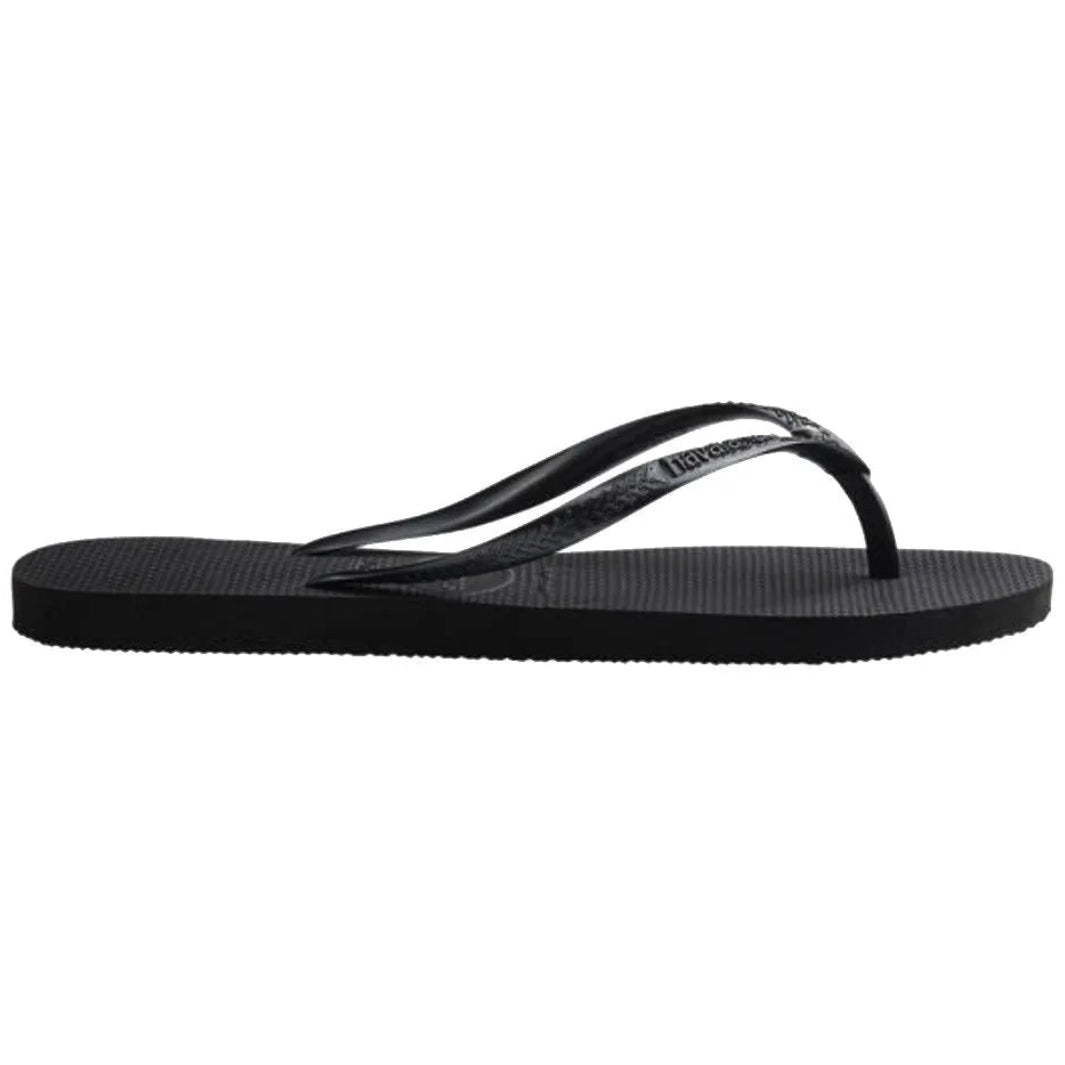Klipklapper | HAVAIANAS Slim Sandal Crystal, sort