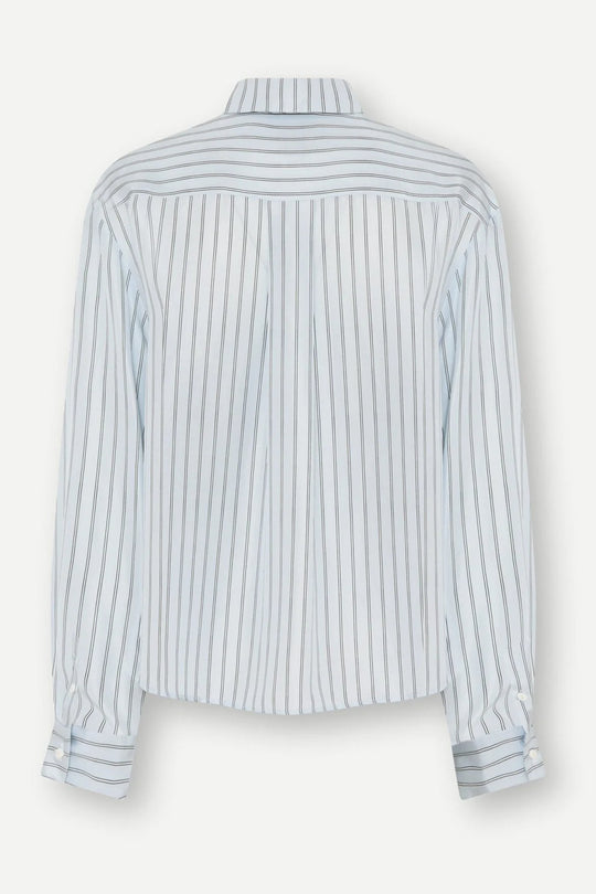 Herskind | Skjorte | River Shirt, light blue stripe