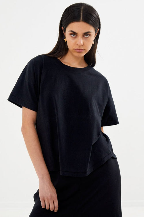 Rabens Saloner | T-shirt | Margot, black