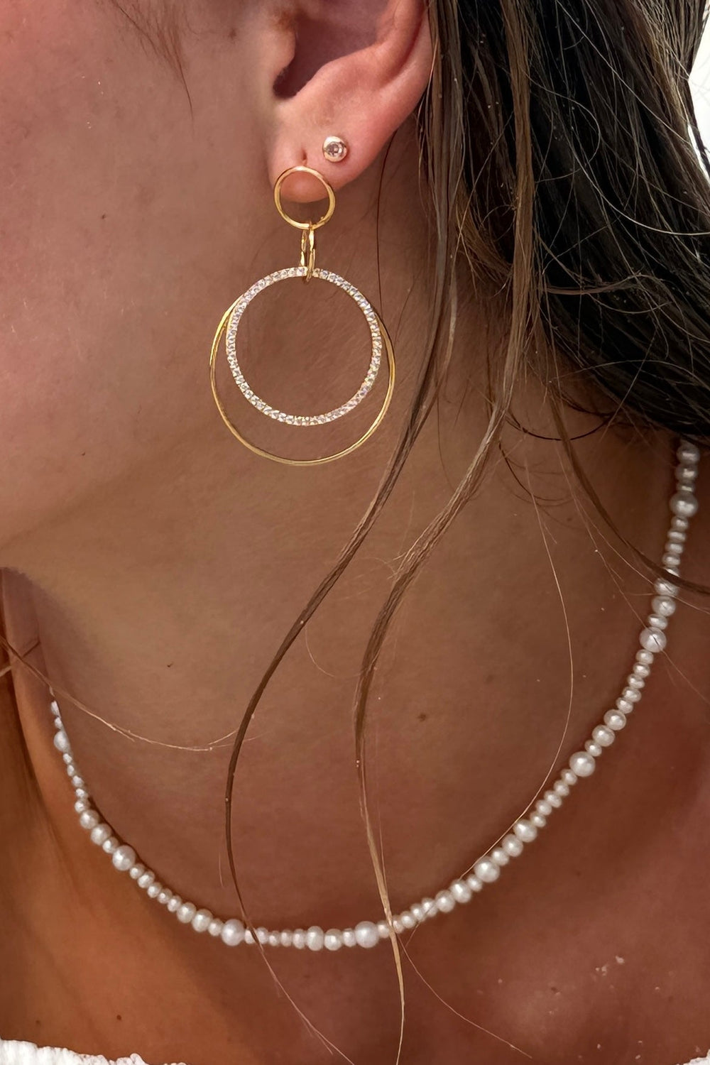 Alura Ocean Necklace 04 halskæde med ferskvandsperler.