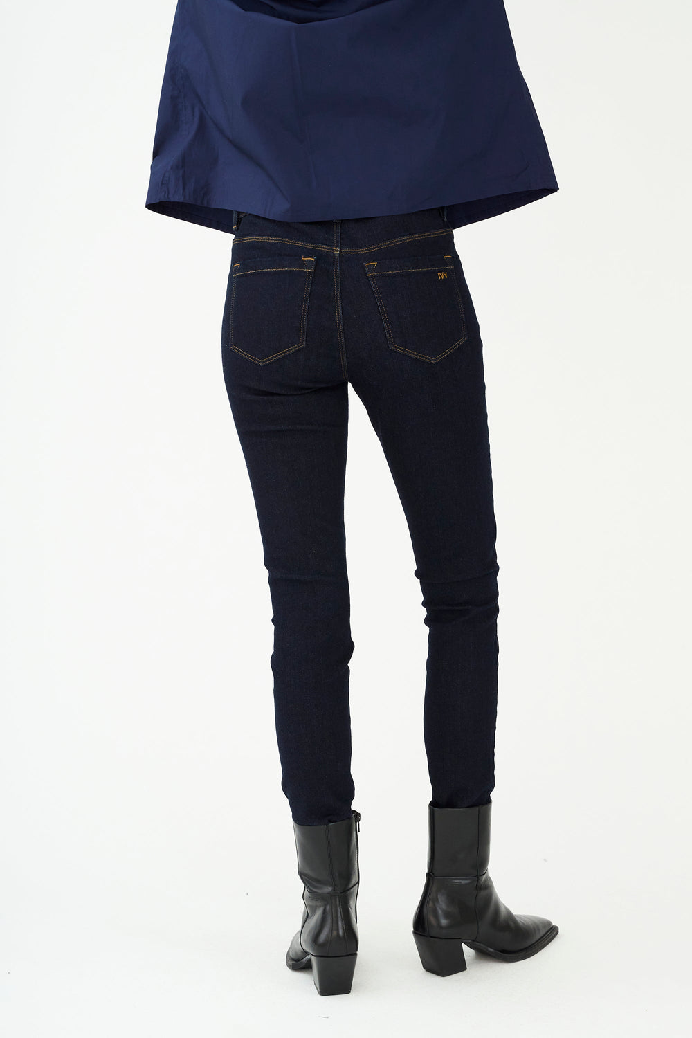 IVY Copenhagen | Jeans | Alexa Cropped Wash Rinse Vicky, denim blue