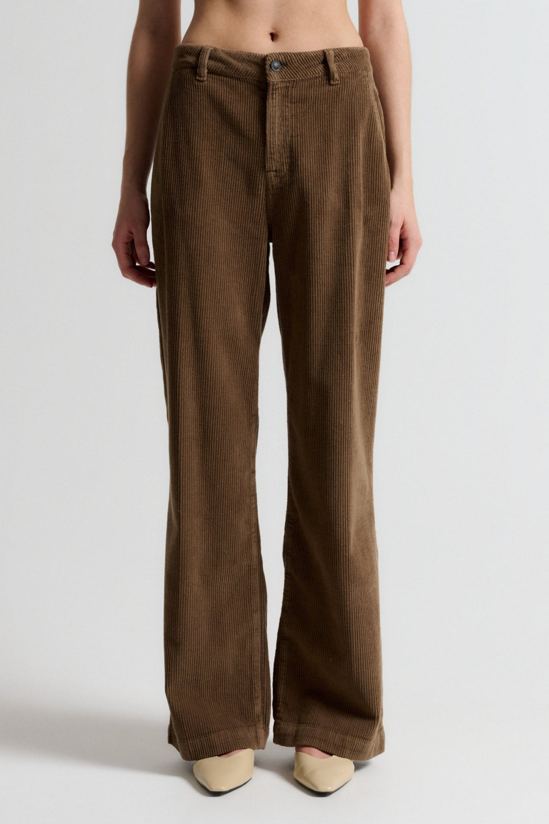 IVY Copenhagen | Jeans | Augusta French Jeans Exclusive Cord, brown