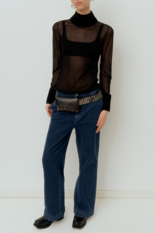IVY Copenhagen | Jeans | Brooke French Wash Fabio, denim blue