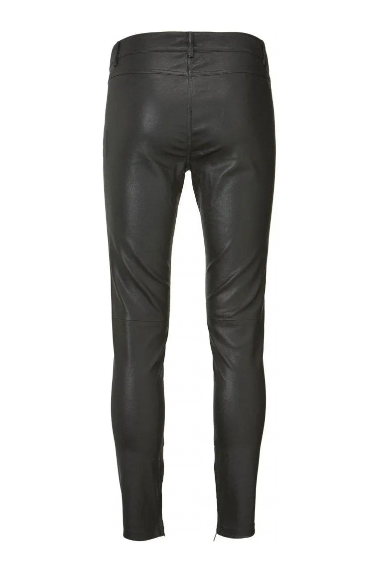 Læderbukser | IVY Copenhagen Taylor Leather Pant, black