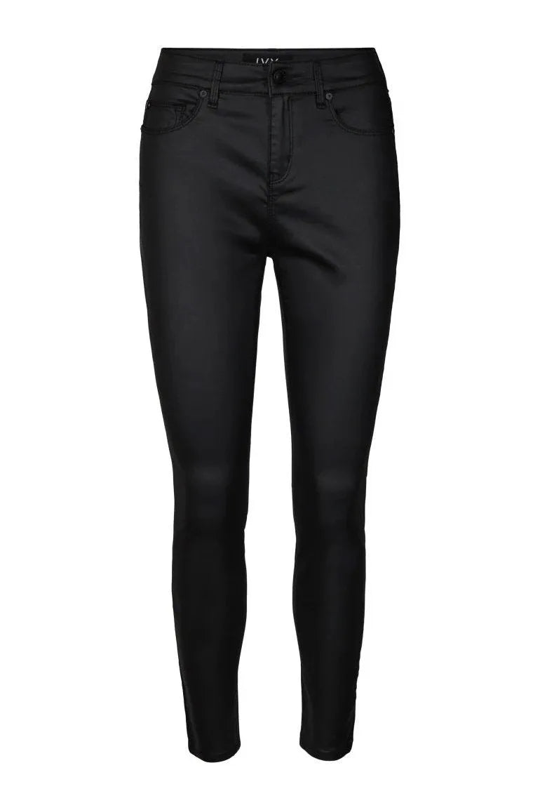 IVY Copenhagen Alexa Ankle Jeans, black coated