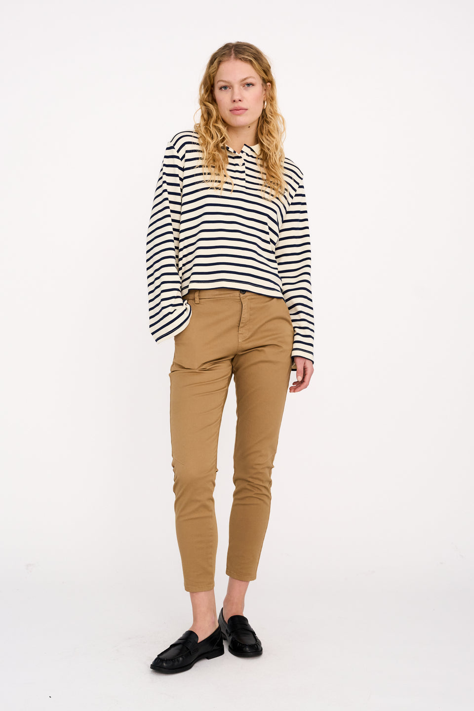 IVY Copenhagen | Bukser | Karmey Chino Color, dark desert
