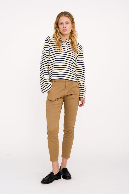 IVY Copenhagen | Bukser | Karmey Chino Color, dark desert