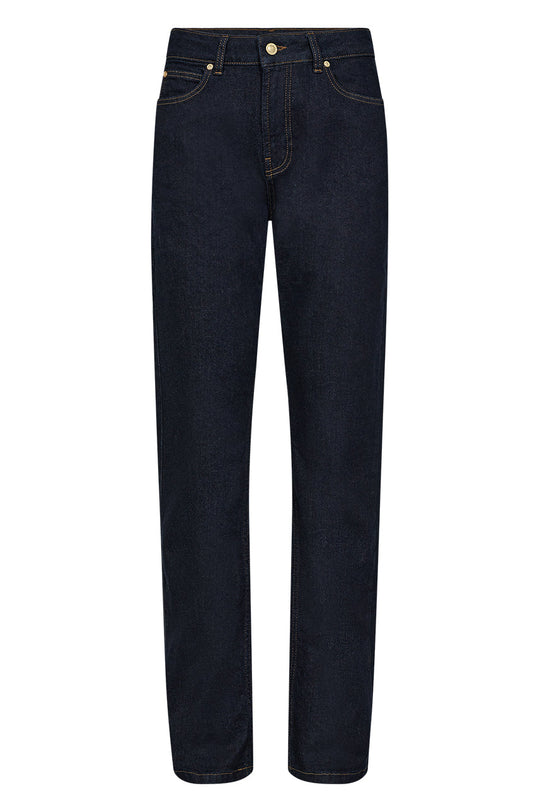 IVY-Lulu jeans i dark rinse wash med høj talje og lige ben.