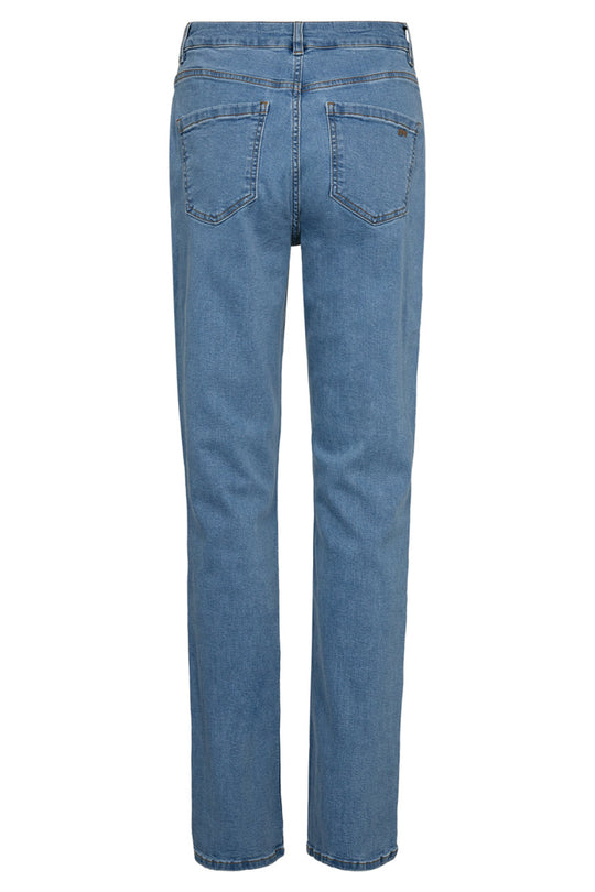 IVY Copenhagen Lulu Jeans i wash westminster – højtaljede jeans med lige ben og stretch.