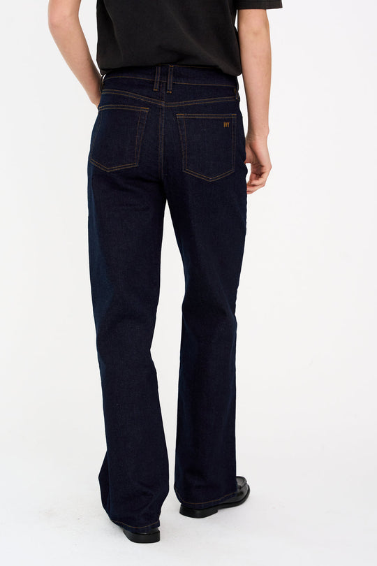 IVY Copenhagen Mia Wash Rinse Vicky jeans i denim blue.