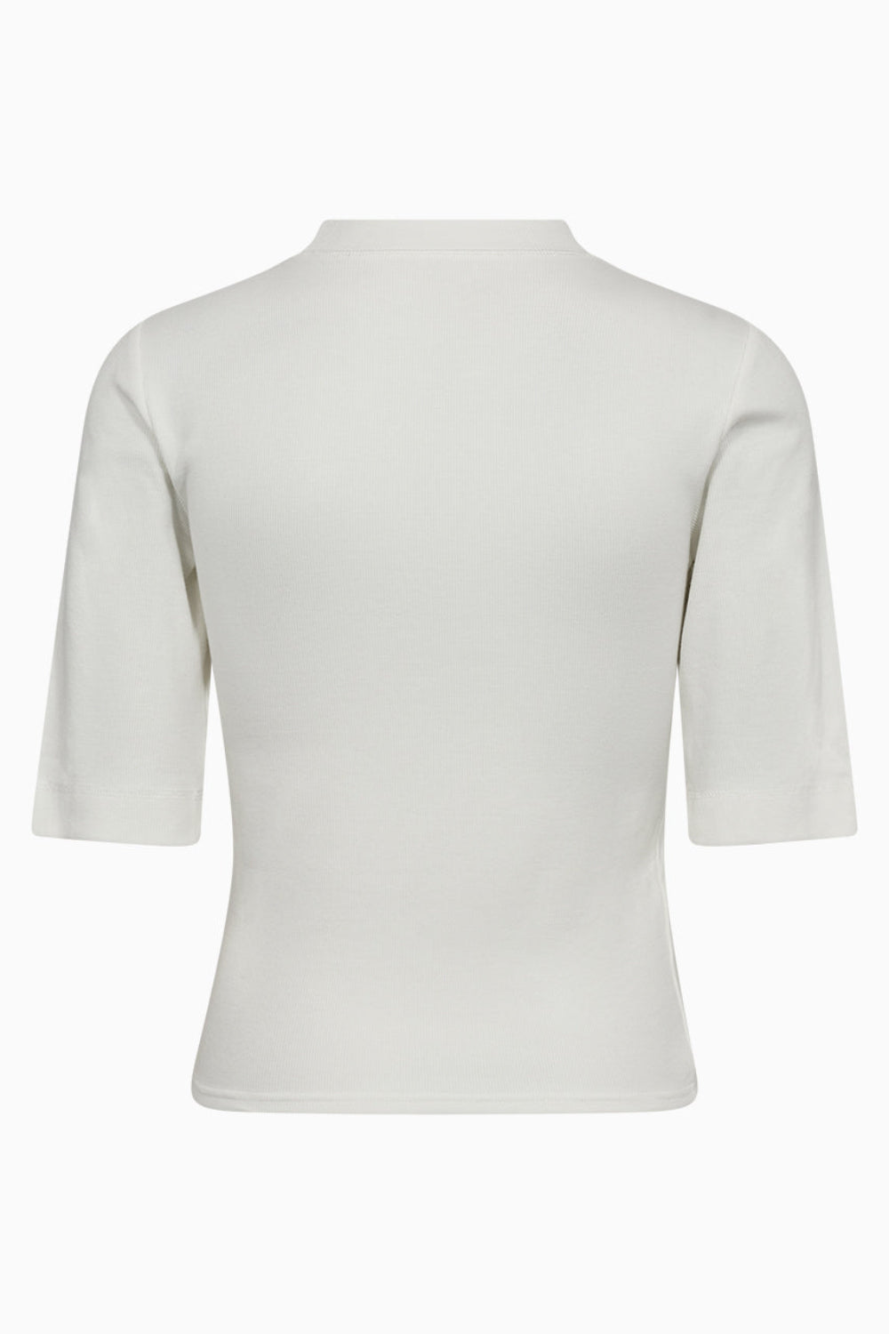IVY Copenhagen Suzy ribbet T-shirt med slim fit og “Copenhagen” brodering.