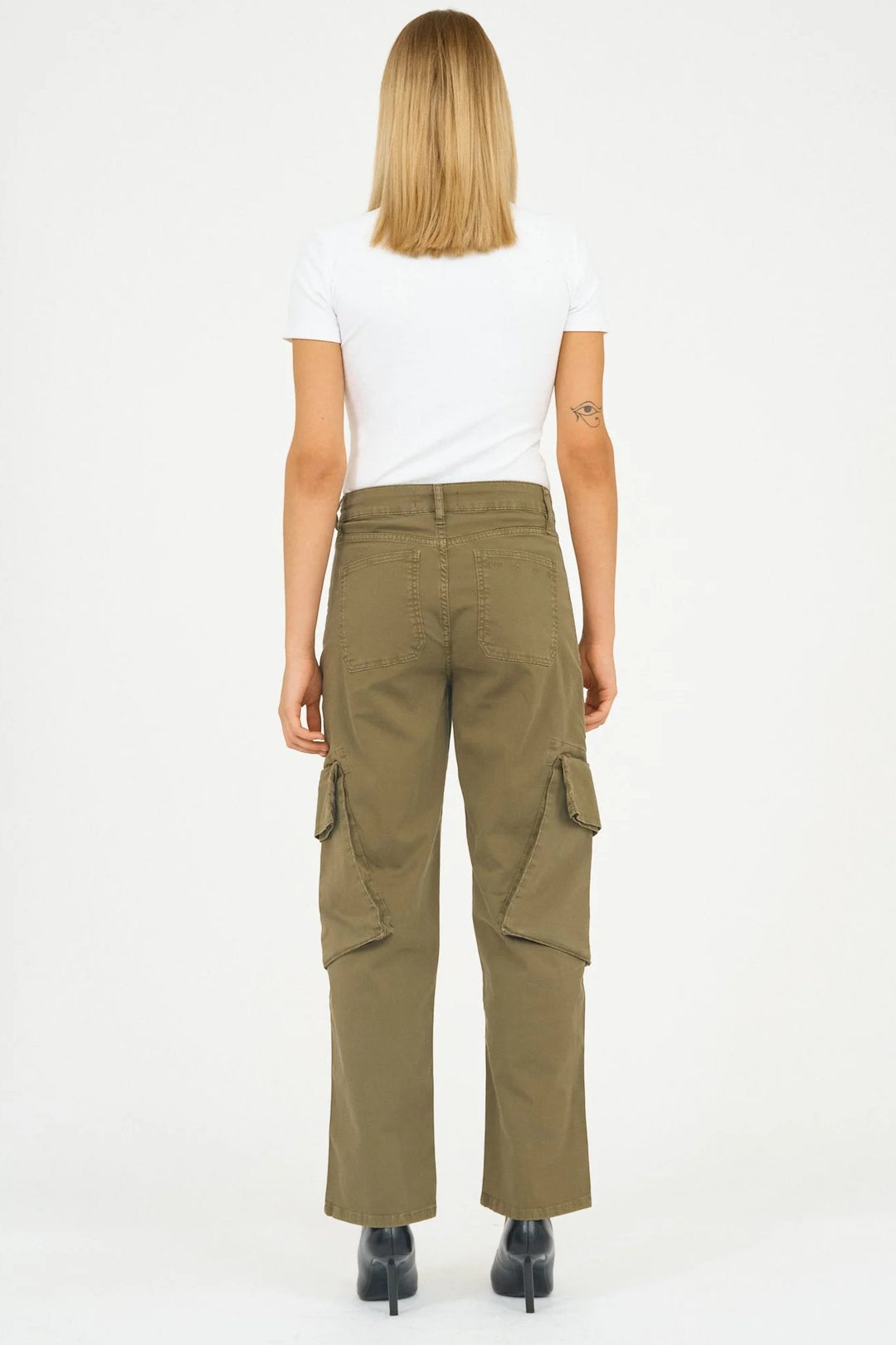 IVY Copenhagen | Cargobukser | Uta Pocket Pant Army Green