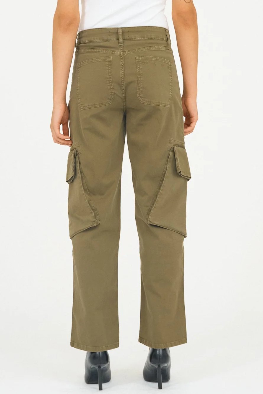 VY Copenhagen | Cargobukser | Uta Pocket Pant Army Green