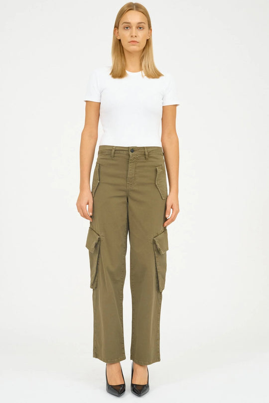 IVY Copenhagen | Cargobukser | Uta Pocket Pant Army Green