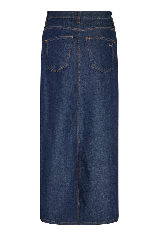 Nederdel | IVY Copenhagen Zoe Maxi skirt, denim blue