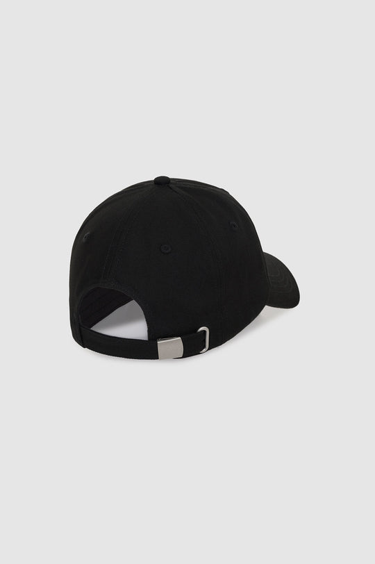 Anine Bing Jeremy Baseball Cap AB Paris i black med broderet logo.