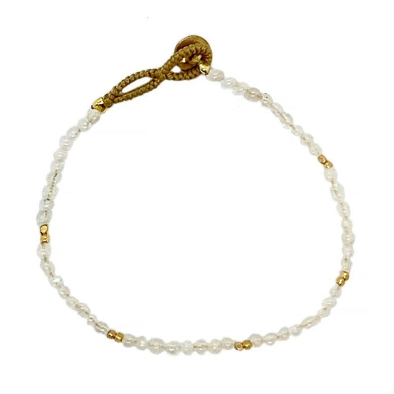 IBU Jewels | Armbånd | Lulu Stone Dot, pearl