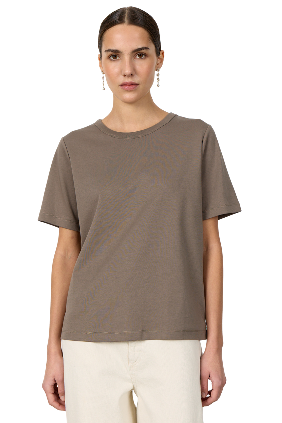 Leveté Room Paloma 1 T-shirt – klassisk T-shirt med rund hals og korte ærmer.