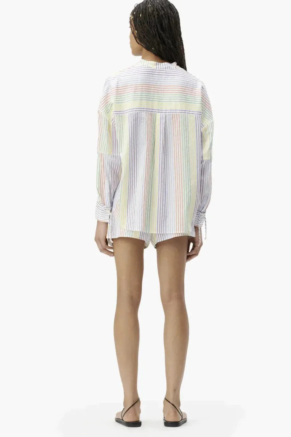 Skjorte | LALA BERLIN Blouse Birk, multico stripe