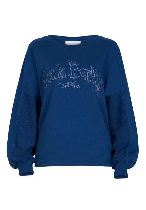 Lala Berlin | Sweatshirt | Izoni - Estate blue
