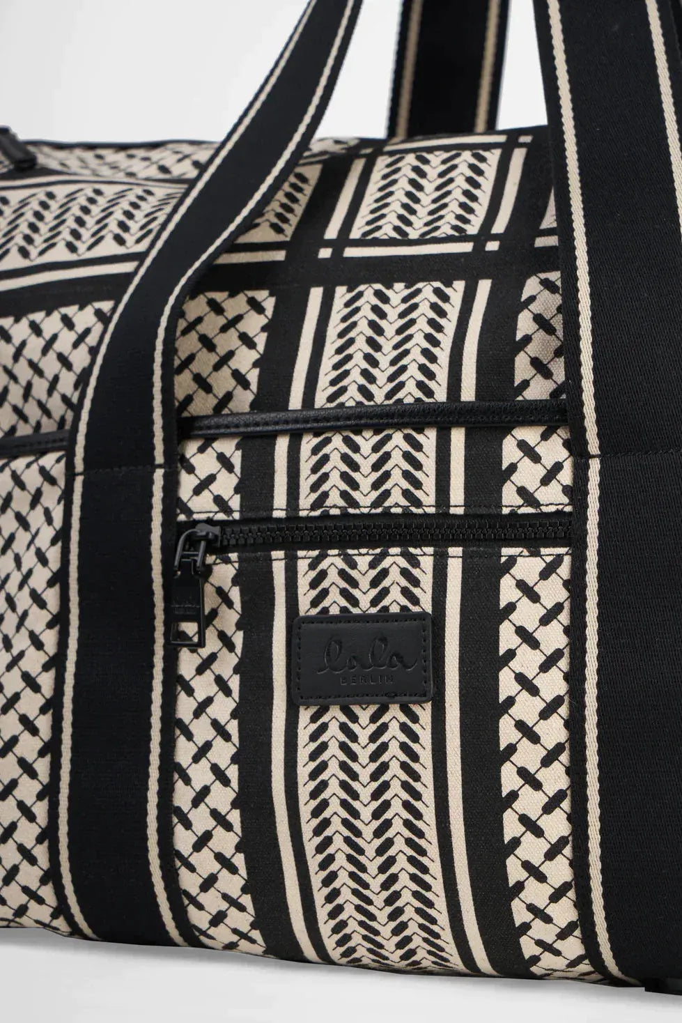 Tote Bags | LALA BERLIN Big Bag Muriel, heritage stripe black