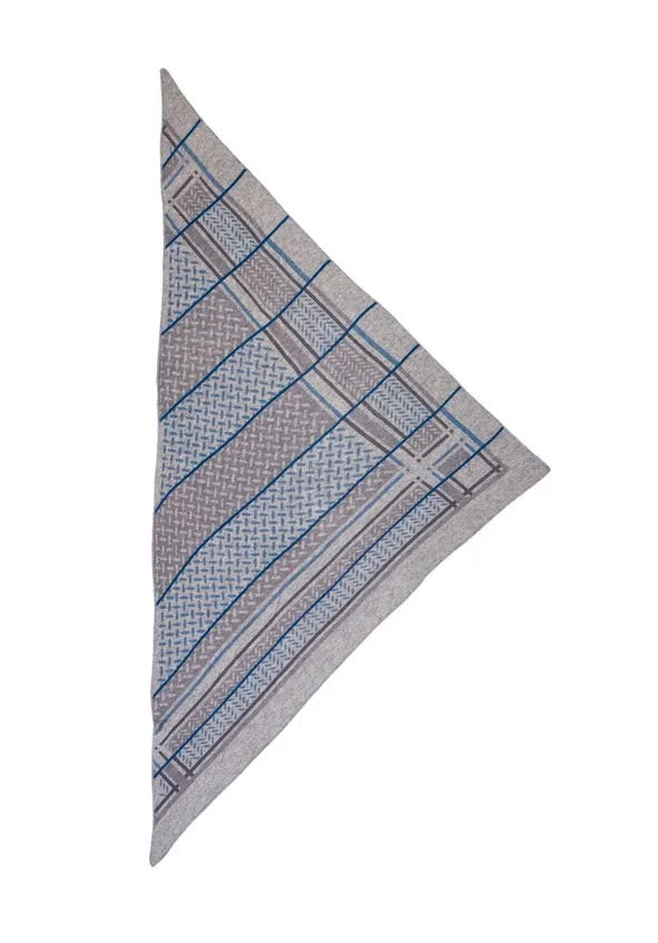 Tørklæde | LALA BERLIN Triangle Neo Stripes M -