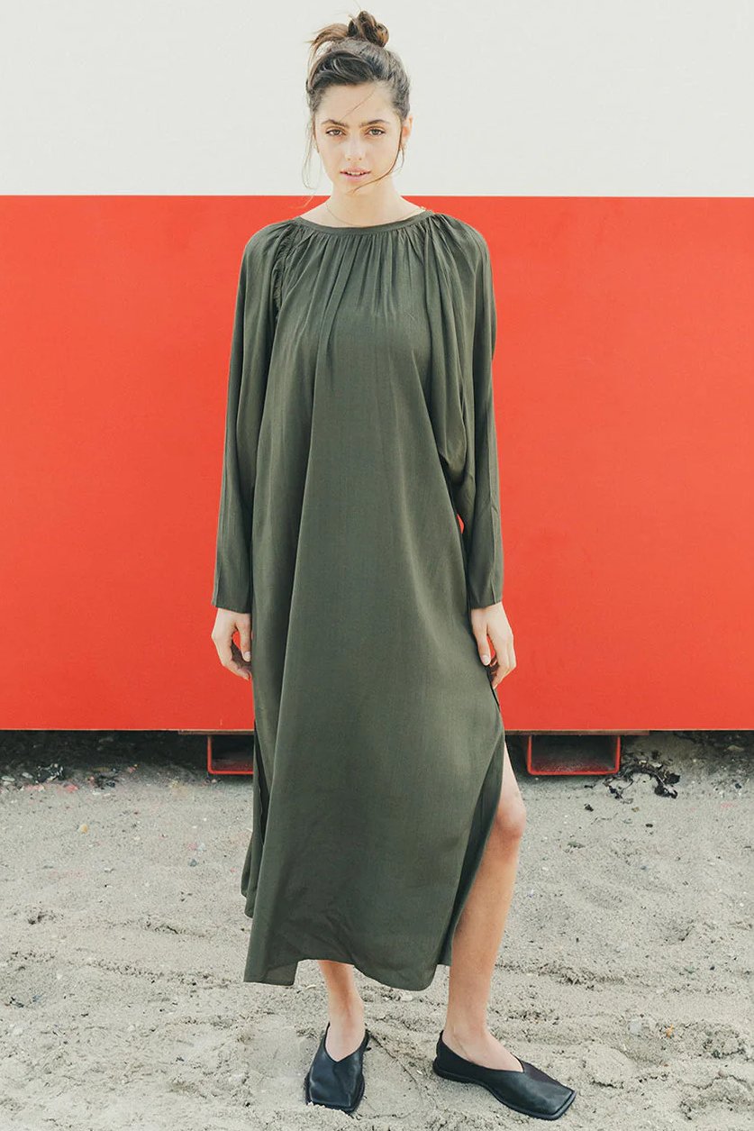 La Rouge | Kjole | Lea Dress, army green