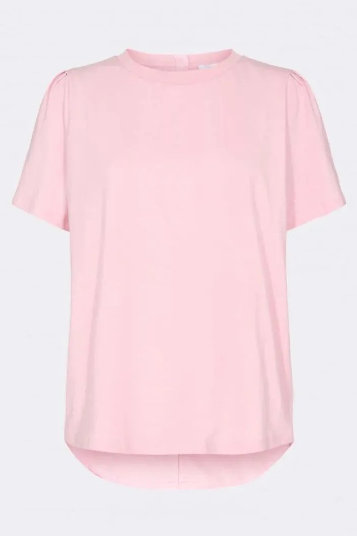 T-shirt | Leveté Room Kowa 5 Tee, powder pink