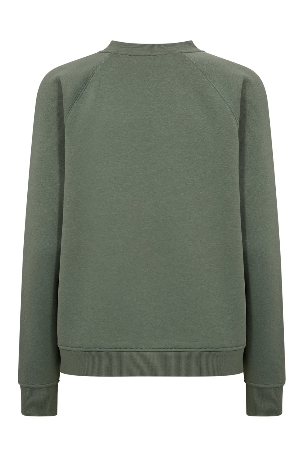 Leveté Room Nuka 11 sweatshirt i laurel wreath med 3D-logo og rund hals.